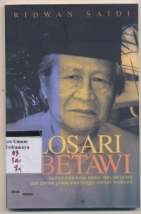 Image of Glosari betawi