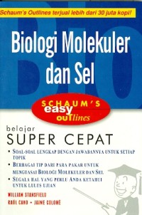 Image of Biologi molekuler dan sel  : belajar super cepat