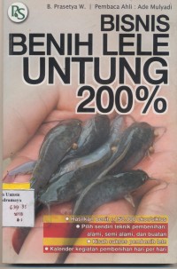 Image of Bisnis Benih Lele Untung 200%