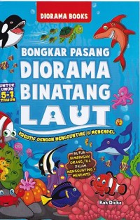 Bongkar pasang diorama binatang laut