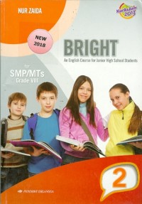 Image of Bright an english course for junior high school students for SMP/MTs Grade VIII