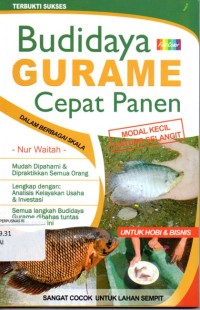 Image of Budidaya Gurame Cepat Panen