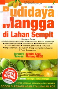 Image of Budidaya Mangga di Lahan Sempit