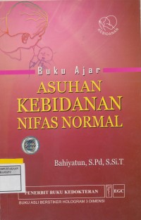 Image of Buku Ajar Asuhan Kebidanan Nifas Normal
