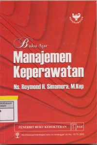 Buku Ajar Manajemen Keperawatan