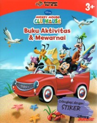 BUKU AKTIVITAS MEWARNAI : Mickey Mouse CLUBHOUSE