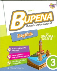 Image of Buku penilaian autentik english SMA/MA grade XII