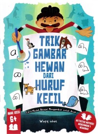 TRIK GAMBAR HEWAN DARI HURUF KECIL