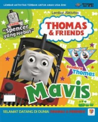 Image of Lembar Aktivitas Thomas & Friends: Spencer yang Hebat; MAVIS; Bendera Thomas