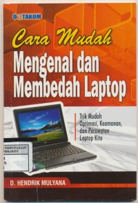 Image of cara mudah mengenal dan mebedah laptop