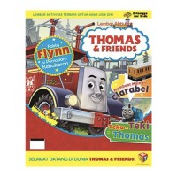 Image of Lembar Aktivitas Thomas & Friends: Fakta Flynn si Pemadam Kebakaran; Membuat Mainan Clarabel; Teka-Teki Thomas