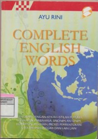 Image of Complete English Words