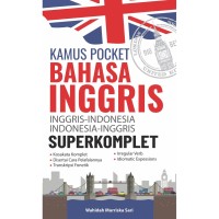 Kamus Pocket Bahasa Inggris Superkomplet