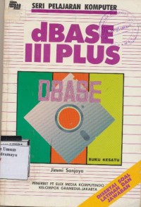 Image of dbase lll plus