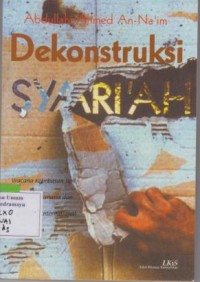 Dekonstruksi Syari'ah