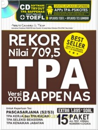Image of Rekor NIlai 709,5 TPA Versi Oto BAPPENAS