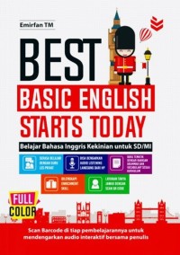 Image of Best ( Basic English Starts Today) Belajar Bahasa Inggris Kekinian untuk SD/MI