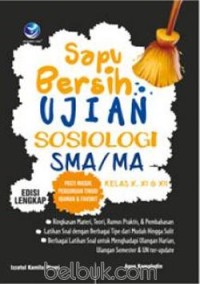 Sapu Bersih Ujian Sosiologi