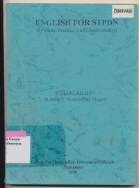 Image of english for stpdn