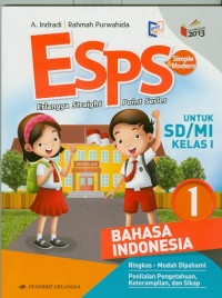 Image of Esps Bahasa Indonesia Untuk SD/MI Kelas I