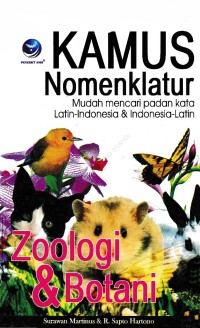 Image of Kamus Nomenklatur Zoologi dan Botani