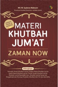 MATERI KHUTBAH JUM'AT ZAMAN NOW