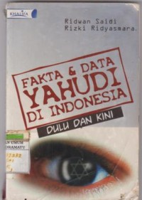 FAKTA DAN DATA YAHUDI DI INDONESIA DULU DAN KINI