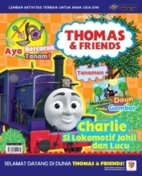 Lembar Aktivitas Thomas & Friends: Ayo Bercocok Tanam!; Tanaman; Menghias Daun pada Gambar, Charlie Si Lokomotif Jahil dan Lucu