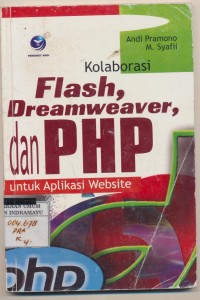 Image of KOLABORASI FLASH,DREAMWEAVER,DAN PHP
