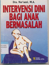 Image of INTERVENSI DINI BAGI ANAK BERMASALAH