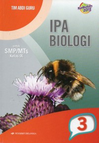 Image of IPA BIOLOGI 3: UNTUK SMP/MTs KELAS IX