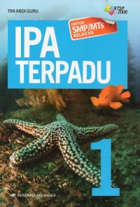 Image of IPA TERPADU UNTUK SMP/MTS KELAS VII