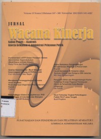 Image of Jurnal Wacana Kinerja