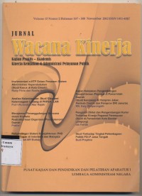 Jurnal Wacana Kinerja