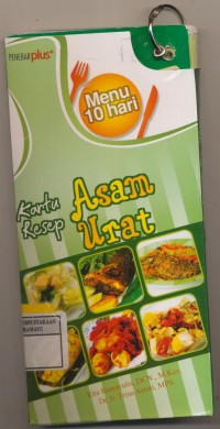 Image of Kartu Resep Asam Urat