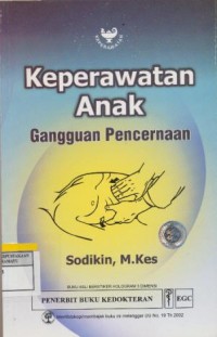 Keperawatan Anak Gangguan Pencernaan