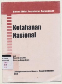 ketahanan nasional