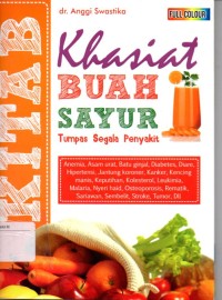 Kitab Khasiat Buah Sayur  Tumpas Segala Penyakit