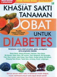 KHASIAT SAKTI TANAMAN OBAT UNTUK DIABETES