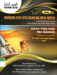 Image of Kisah para nabi pra Ibrahim : dalam presfektif al-quran dan sains
