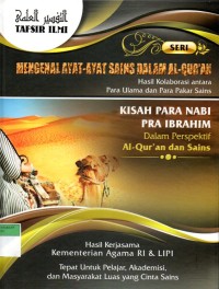 Kisah para nabi pra Ibrahim : dalam presfektif al-quran dan sains