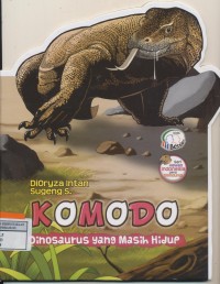 Image of Komodo Dinasaurus Yang Masih Hidup