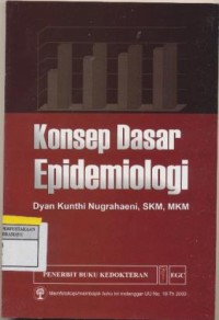 Konsep Dasar Epidemiologi