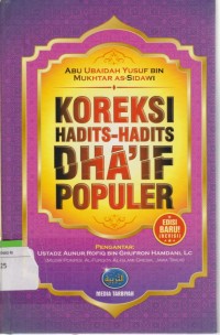 Koleksi Hadist-Hadist Dha'if Populer