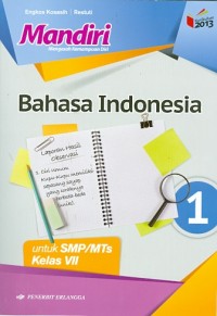 Image of Mandiri Bahasa Indonesia untuk SMP/MTs Kelas VII