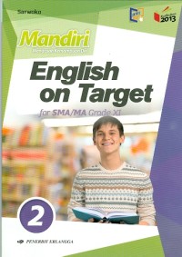Image of Mandiri ENGLISH ON TARGET : for SMA/MA Grade XI