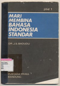 Image of Mari Membina Bahasa Indonesia Standar