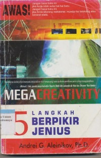 Image of MEGACREATIVITY 5 LANGKAH BERPIKIR JENIUS