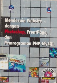 Image of MENDESAIN WEBSITE DENGAN PHOTOSHOP,FRONTPAGE,DAN PEMOGRAMAN PHP-MYSQL
