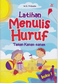 Image of Latihan Menulis Huruf Taman Kanak-Kanak